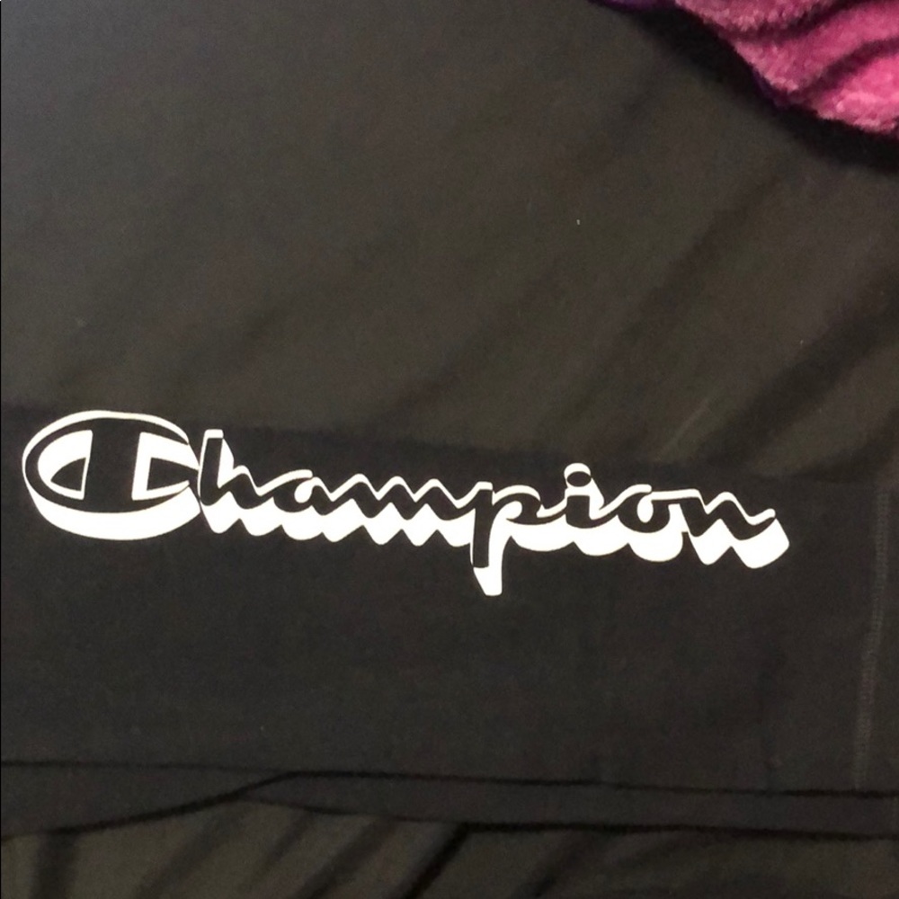 Black champion leggings